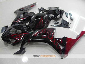 CBR1000RR 06 07 RED FLAME
