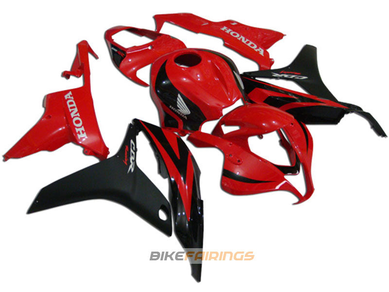 CBR600RR 07 08 RED BLACK