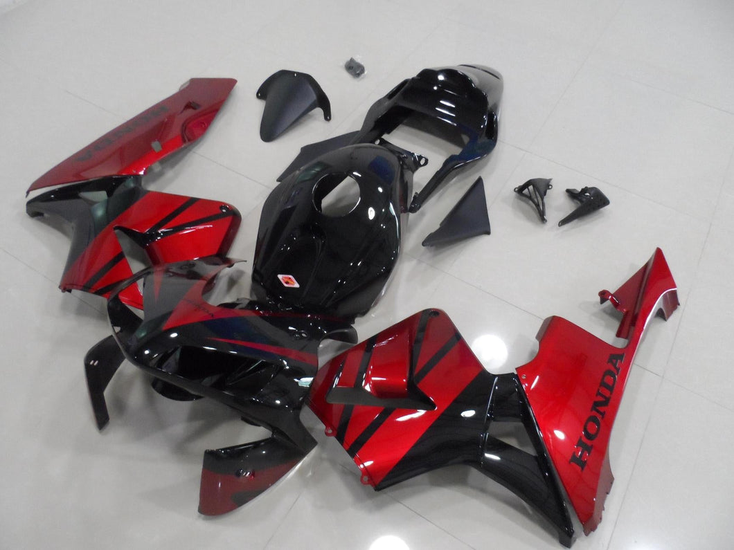 CBR600RR 2003 2004 BLACK AND CANDY RED