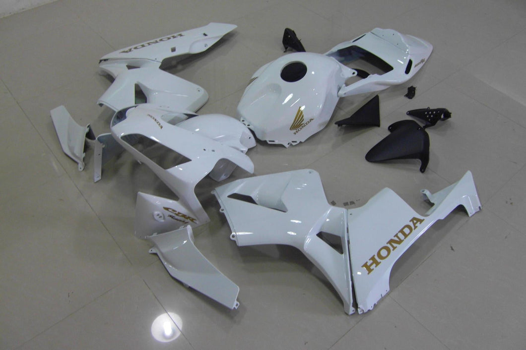 CBR600RR 2003 2004 WHITE WITH GOLD DECALS