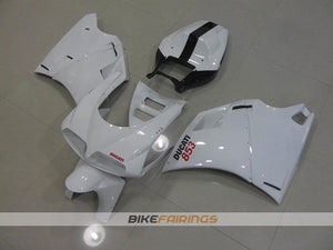 DUCATI 748 916 996 1998 2002 WHITE NUMBER 853