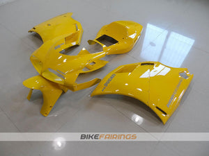 DUCATI 748 916 996 1998 2002 YELLOW OEM WITH SILVER STICKER