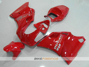 DUCATI 748 916 996 RED AND SILVER