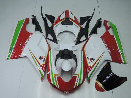 DUCATI 848 1098 1198 2007 2012 RED WHITE AND GREEN