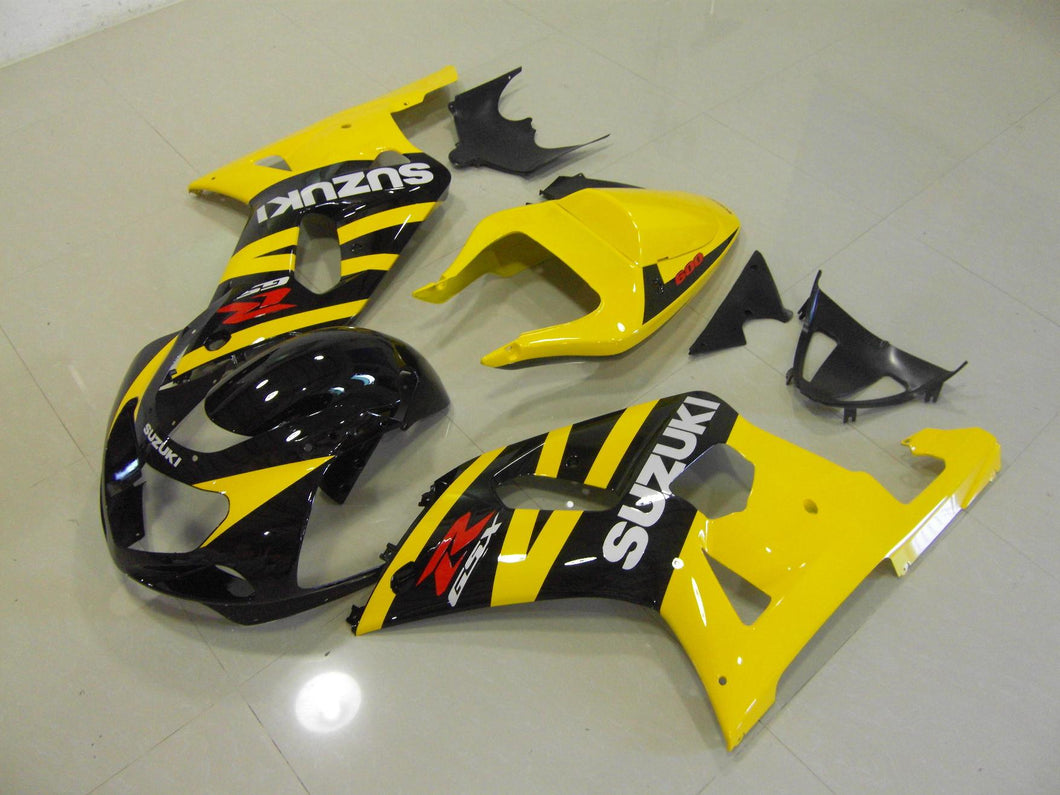 GSX R750 600 2001 2003 YELLOW AND BLACK