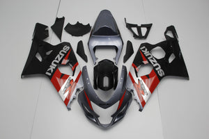 GSX R750 600 2004 2005 GREY AND BLACK AND RED