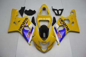 GSX R750 600 2004 2005 YELLOW AND BLUE