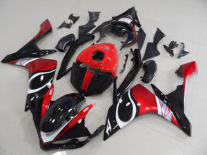 R1 2007 2008 BLACK AND RED AND WHITE