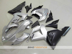 ZX 10R 2004 2005 SILVER AND BLACK