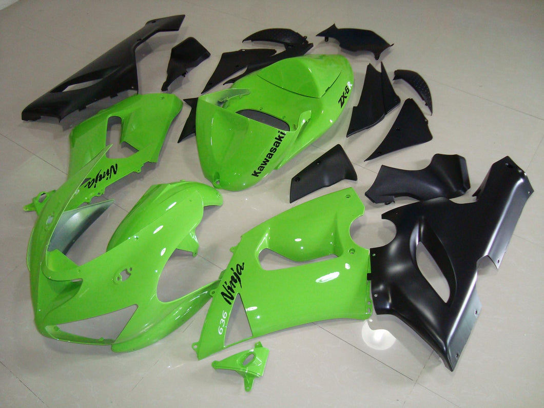 ZX 6R 2005 2006 LIME GREEN