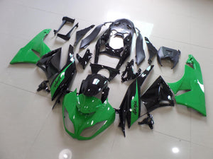 ZX 6R 2009 2012 GREEN AND BLACK 2